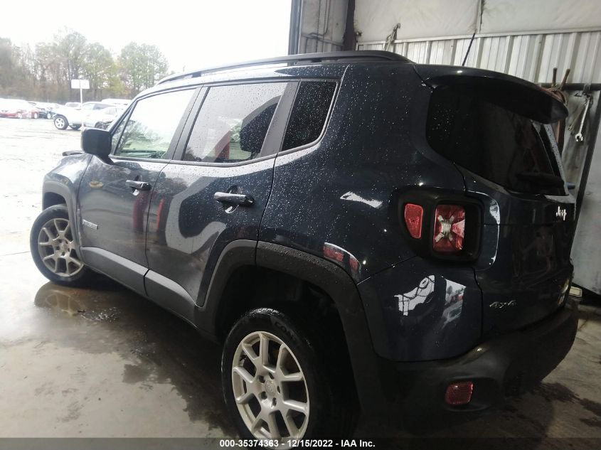 2021 JEEP RENEGADE LATITUDE VIN: ZACNJDBB7MPM46619