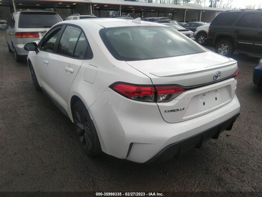 2023 TOYOTA COROLLA SE VIN: 5YFP4MCE8PP140072