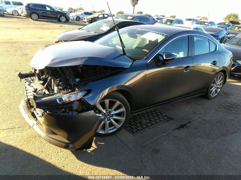 2021 MAZDA MAZDA3 SEDAN SELECT VIN: JM1BPABL3M1304831