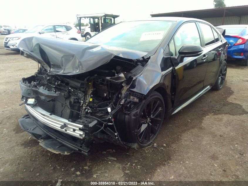 2022 TOYOTA COROLLA SE/SE NIGHTSHADE/APEX SE VIN: 5YFS4MCE3NP114874