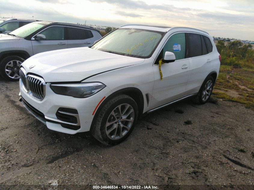 2022 BMW X5 SDRIVE40I VIN: 5UXCR4C05N9J62858