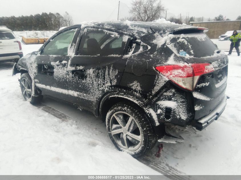 2022 HONDA HR-V EX VIN: 3CZRU6H53NM755740