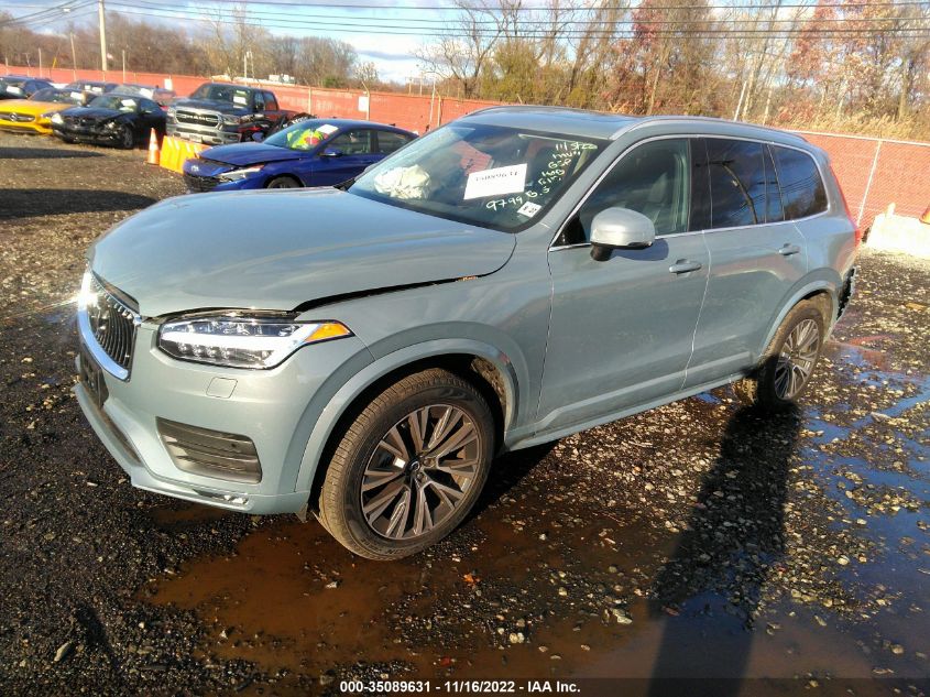 2022 VOLVO XC90 MOMENTUM VIN: YV4A22PKXN1869799