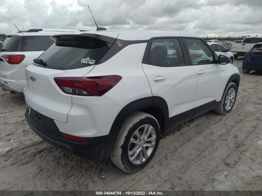 2021 CHEVROLET TRAILBLAZER LS VIN: KL79MMS26MB128090