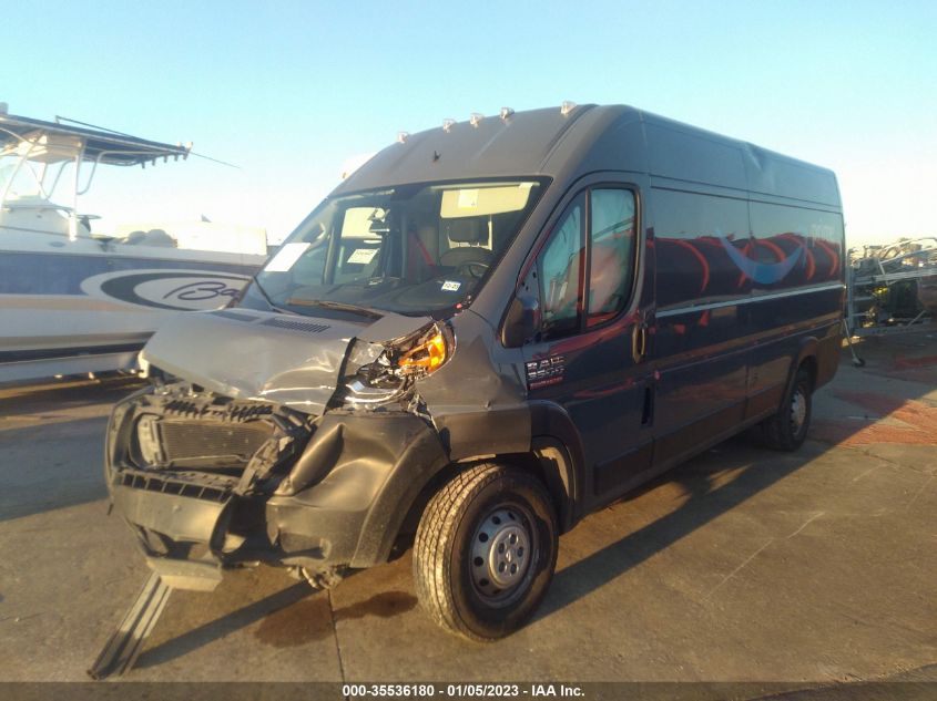 2021 RAM PROMASTER CARGO VAN VIN: 3C6FRVJG8ME503451