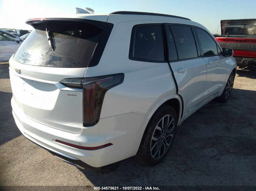 2021 CADILLAC XT6 SPORT VIN: 1GYKPGRS4MZ148357