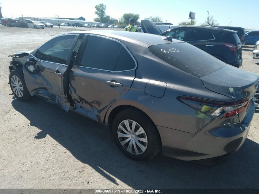 2022 TOYOTA CAMRY VIN: 4T1C31AK3NU585596