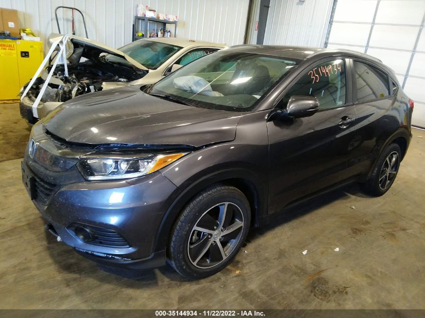 2022 HONDA HR-V EX VIN: 3CZRU6H55NM718351
