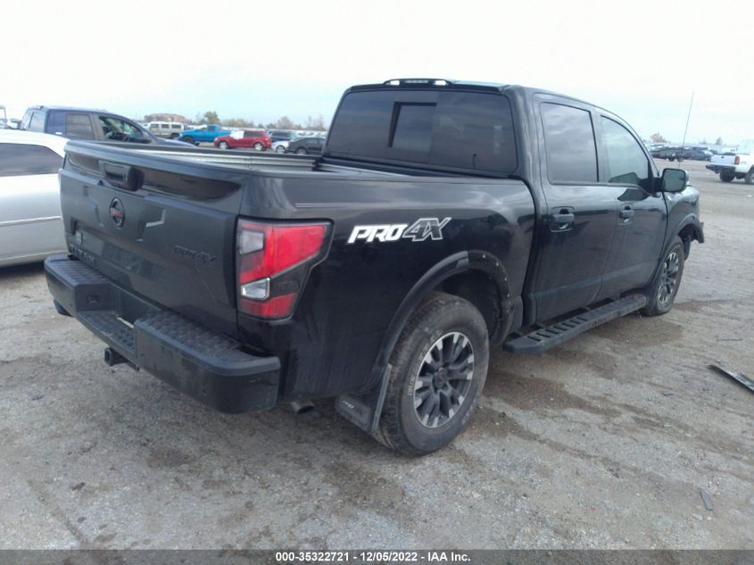 2020 NISSAN TITAN PRO-4X VIN: 1N6AA1ED6LN504530