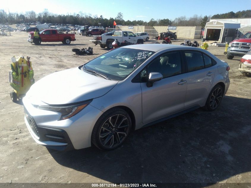 2022 TOYOTA COROLLA SE/SE NIGHTSHADE/APEX SE VIN: 5YFS4MCEXNP107615