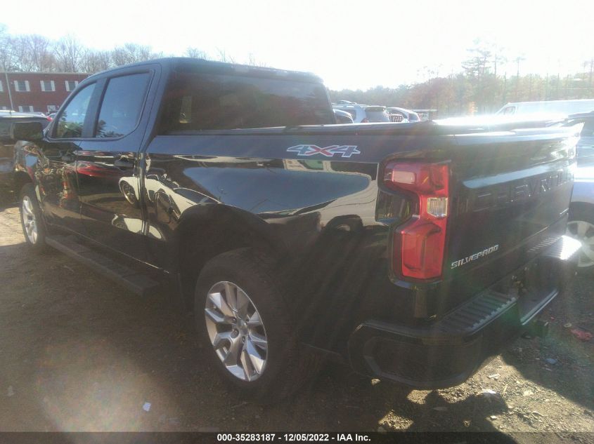 2021 CHEVROLET SILVERADO 1500 CUSTOM VIN: 1GCPYBEH0MZ128984