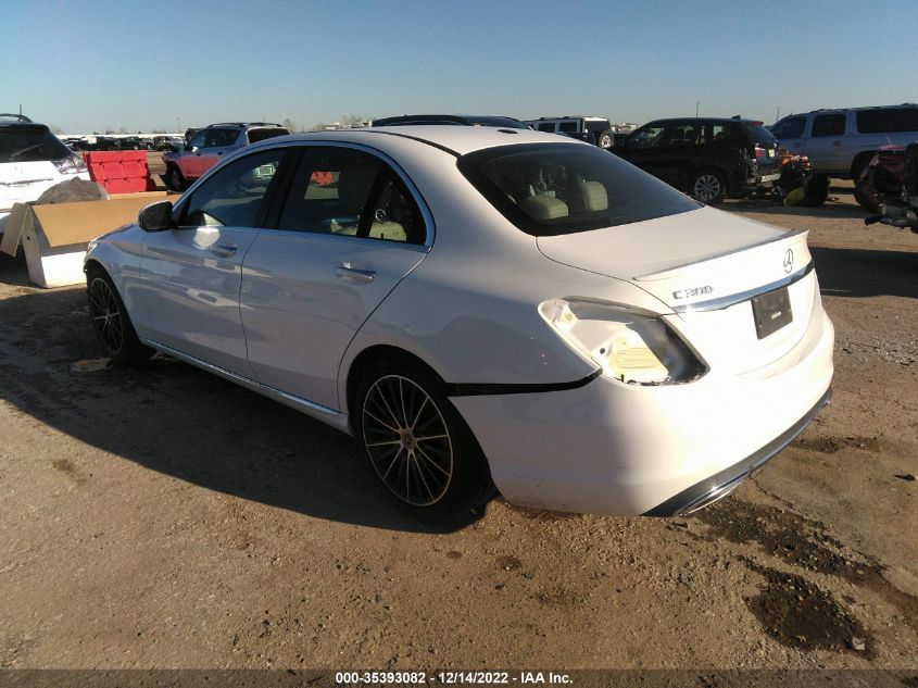 2020 MERCEDES-BENZ C-CLASS C 300 VIN: WDDWF8DB3LR545778