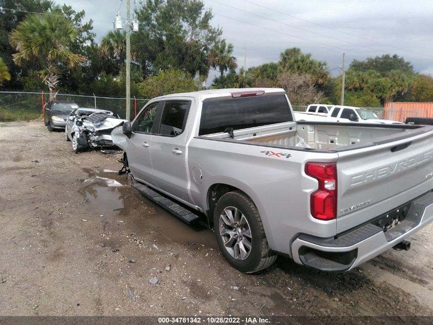 2021 CHEVROLET SILVERADO 1500 RST VIN: 1GCUYEED8MZ419587