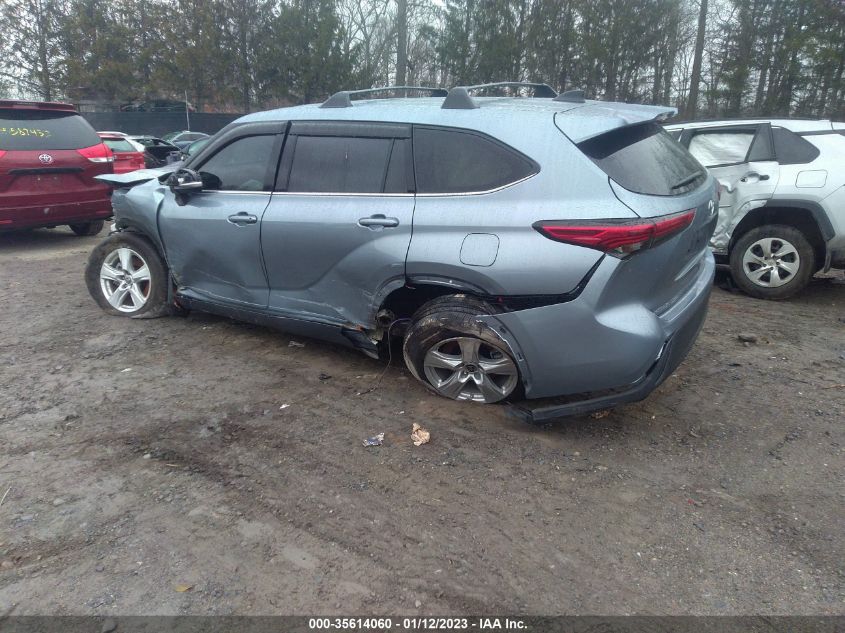 2022 TOYOTA HIGHLANDER HYBRID LE VIN: 5TDBBRCH8NS101106