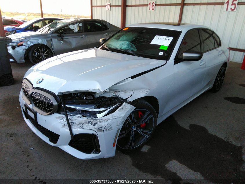 2022 BMW 3 SERIES M340I XDRIVE VIN: 3MW5U9J09N8C27596