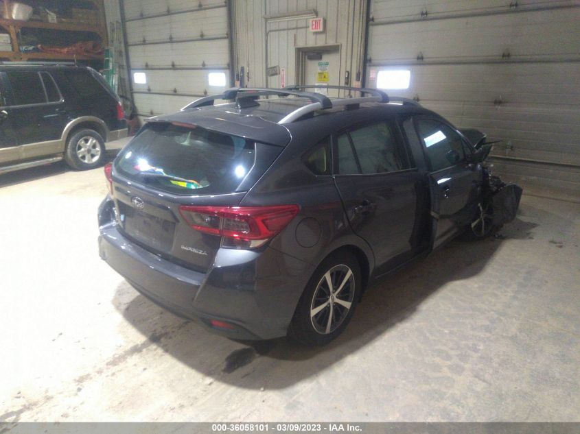 2022 SUBARU IMPREZA PREMIUM VIN: 4S3GTAD69N3721854