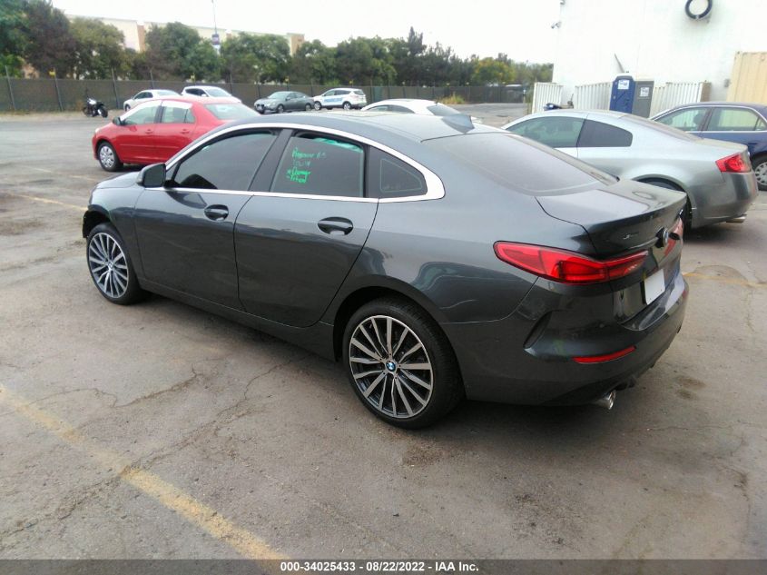 2021 BMW 2 SERIES 228I XDRIVE VIN: WBA73AK06M7H06833