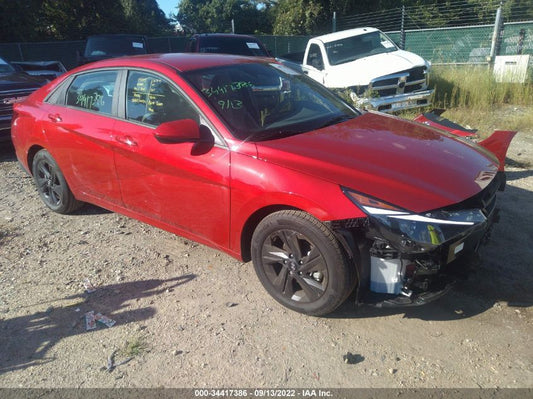 2022 HYUNDAI ELANTRA SEL VIN: 5NPLS4AG4NH084702