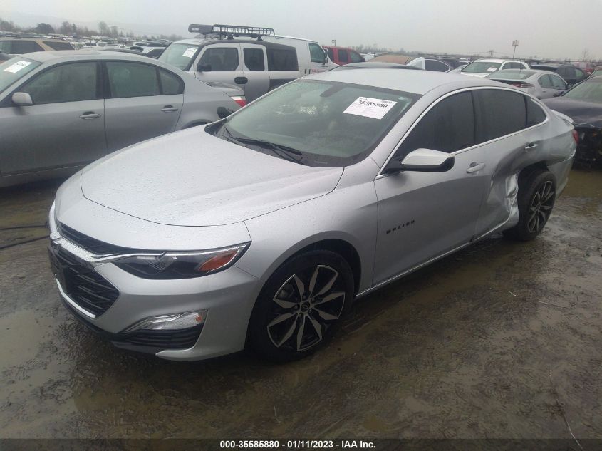 2022 CHEVROLET MALIBU RS VIN: 1G1ZG5ST3NF106429