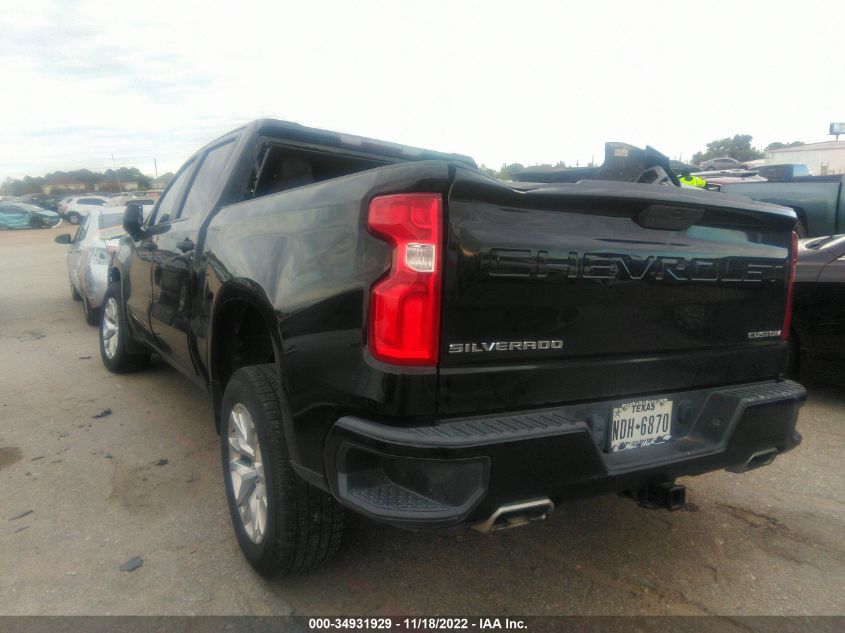 2020 CHEVROLET SILVERADO 1500 CUSTOM VIN: 3GCPWBEFXLG258371