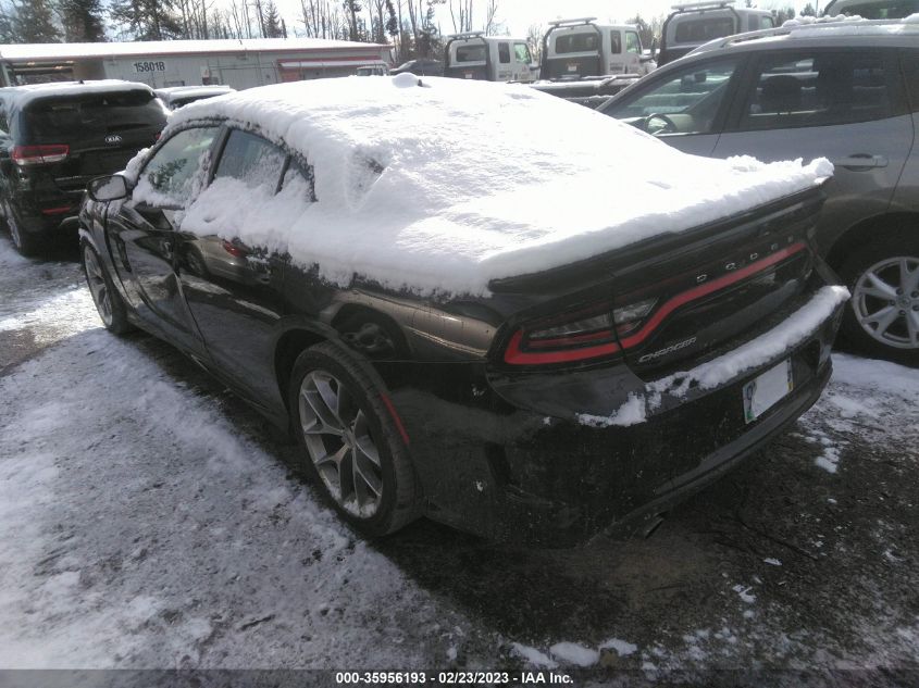 2022 DODGE CHARGER GT VIN: 2C3CDXHG3NH149697