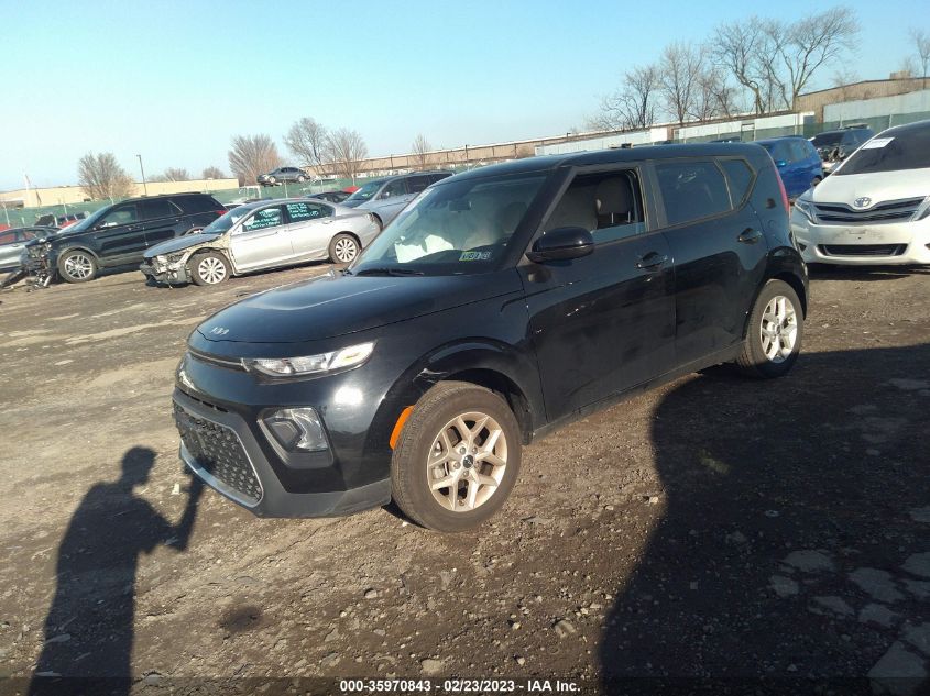 2022 KIA SOUL LX VIN: KNDJ23AU1N7183599