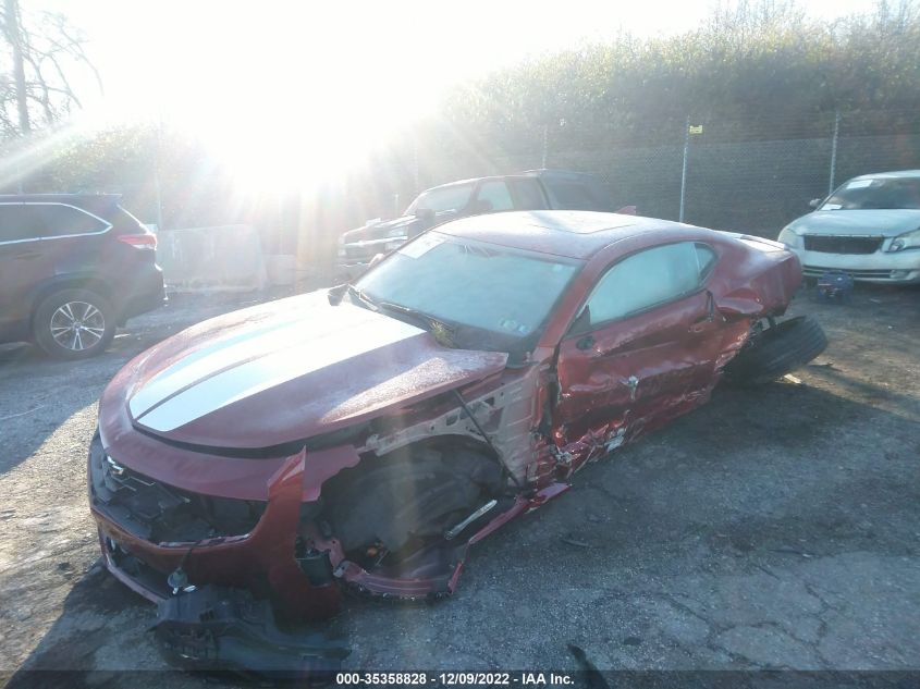 2021 CHEVROLET CAMARO 1LT VIN: 1G1FB1RS9M0130162