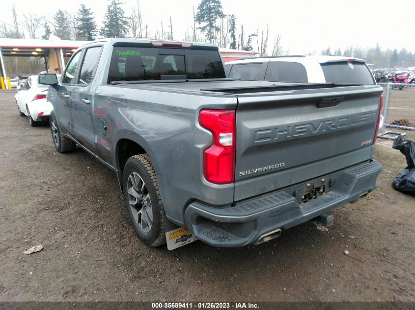 2021 CHEVROLET SILVERADO 1500 RST VIN: 3GCUYEET3MG326354