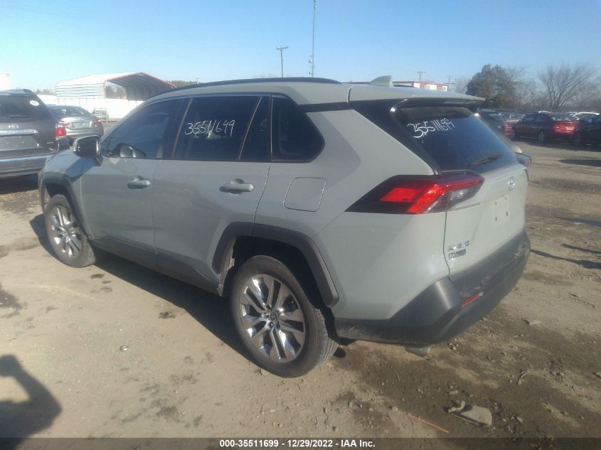 2021 TOYOTA RAV4 XLE PREMIUM VIN: 2T3A1RFV6MW187514