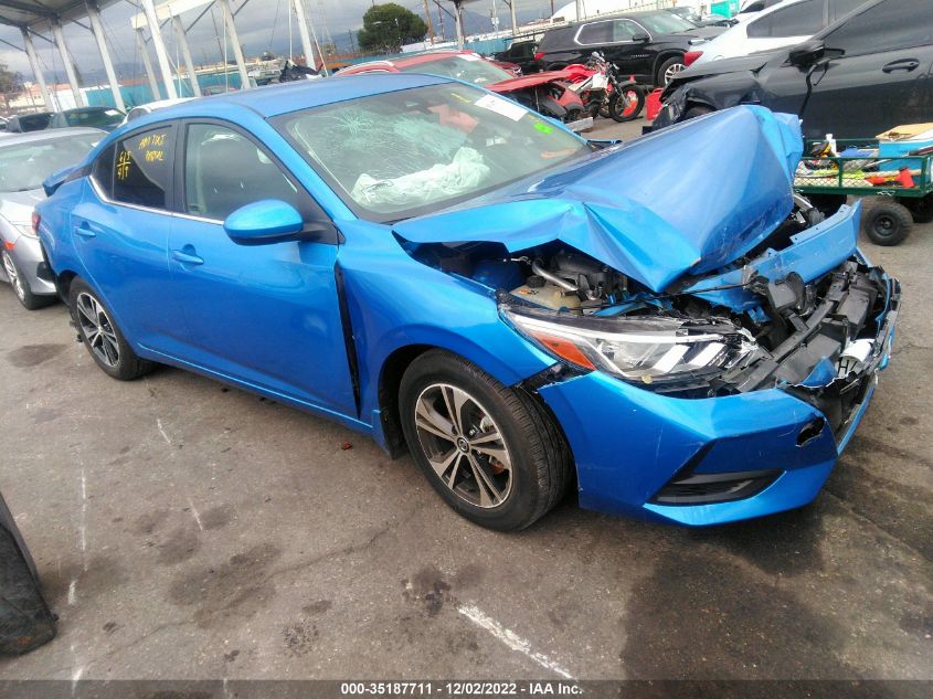 2021 NISSAN SENTRA SV VIN: 3N1AB8CVXMY278438
