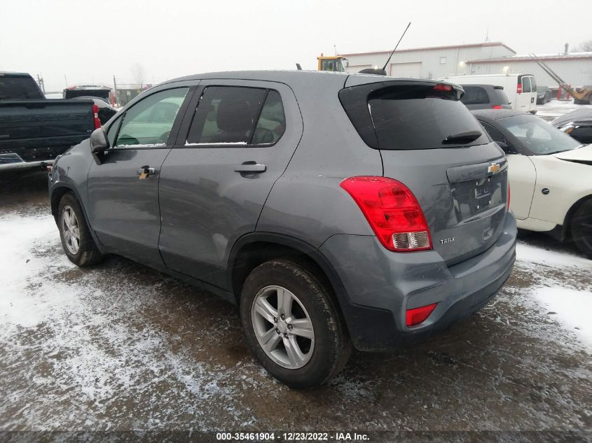 2020 CHEVROLET TRAX LS VIN: 3GNCJKSB0LL157224