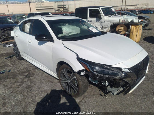 2022 NISSAN SENTRA SR VIN: 3N1AB8DV8NY317379
