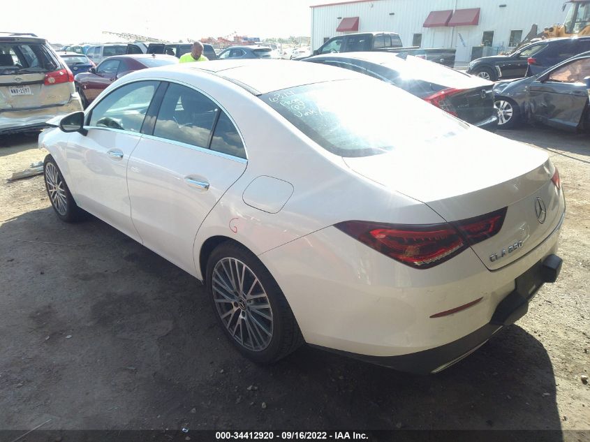 2021 MERCEDES-BENZ CLA CLA 250 VIN: W1K5J4GB9MN153363