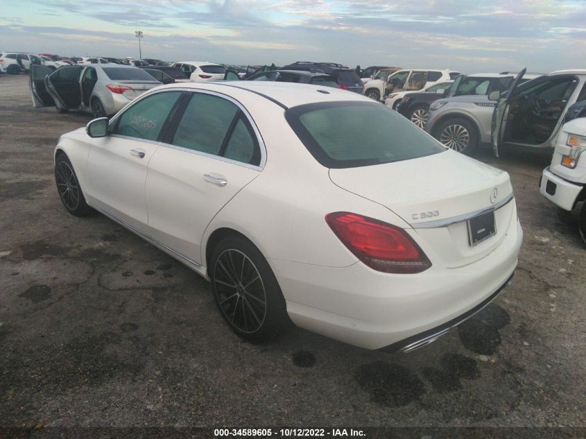 2021 MERCEDES-BENZ C-CLASS C 300 VIN: W1KWF8DBXMR622499
