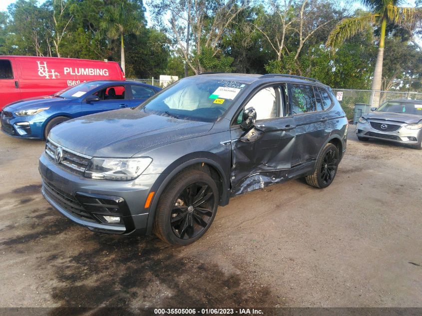 2021 VOLKSWAGEN TIGUAN SE/SE R-LINE BLACK/SEL VIN: 3VV3B7AX2MM029001