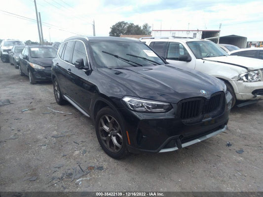 2022 BMW X3 SDRIVE30I VIN: 5UX43DP04N9J97827