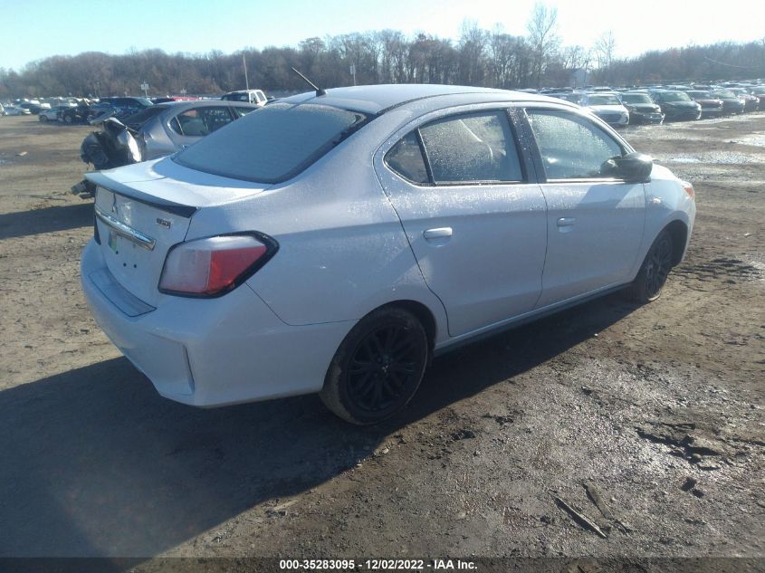 2022 MITSUBISHI MIRAGE G4 ES/LE/BLACK EDITION VIN: ML32FUFJ7NHF08205