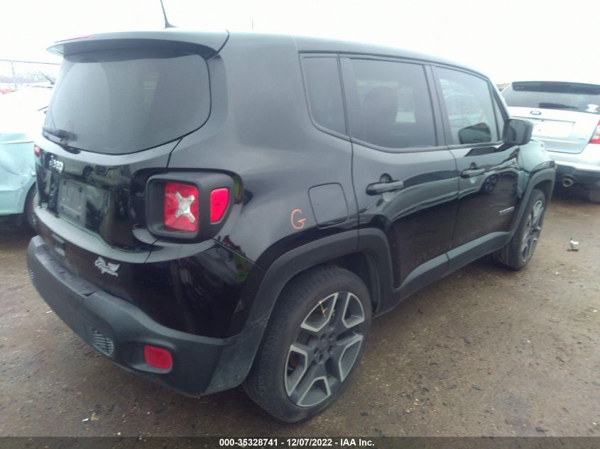 2021 JEEP RENEGADE JEEPSTER VIN: ZACNJCAB8MPM52649