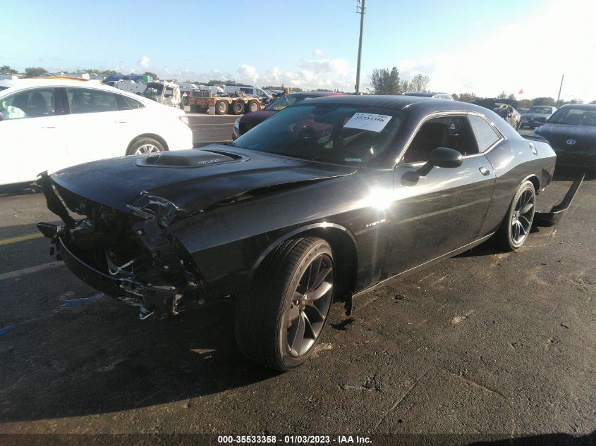 2020 DODGE CHALLENGER R/T VIN: 2C3CDZBT6LH124596