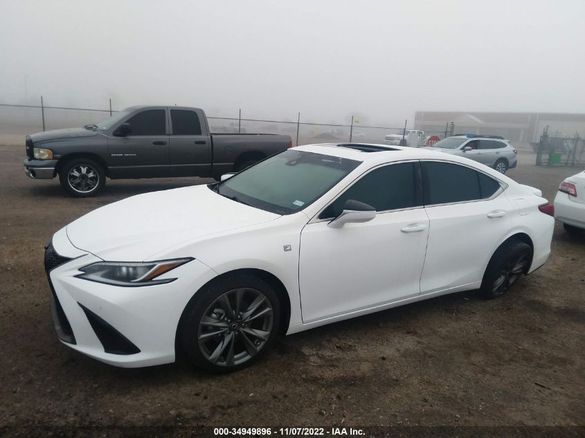 2020 LEXUS ES ES 350 F SPORT VIN: 58AGZ1B1XLU081624