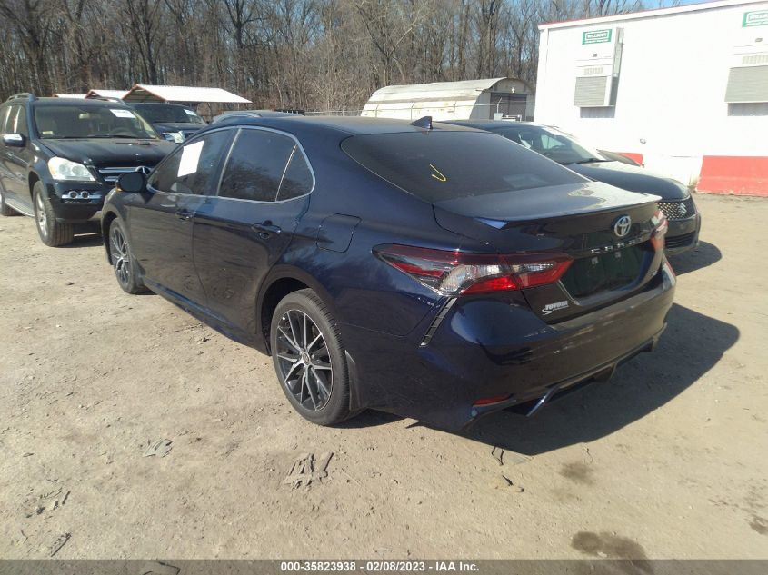 2022 TOYOTA CAMRY SE VIN: 4T1G11AK4NU701671