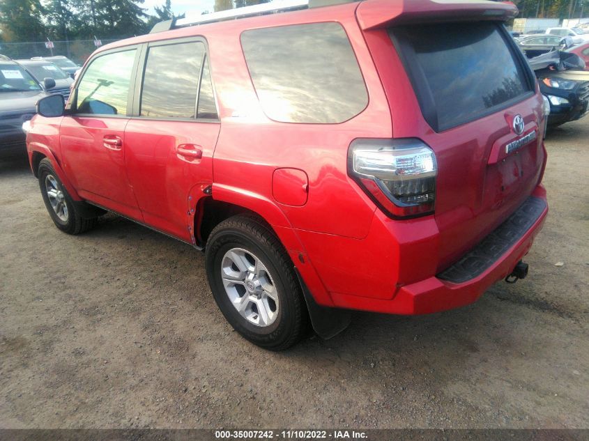 2021 TOYOTA 4RUNNER SR5 VIN: JTEEU5JR7M5237075