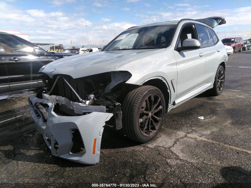 2022 BMW X3 XDRIVE30I VIN: 5UX53DP09N9L26925