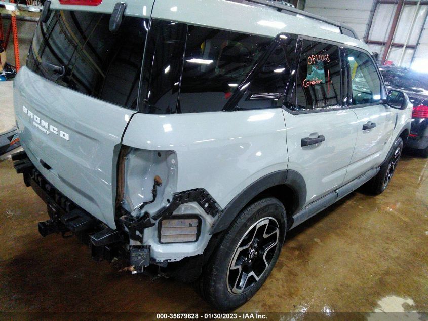 2022 FORD BRONCO SPORT BIG BEND VIN: 3FMCR9B63NRD24488
