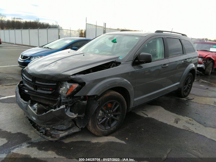2020 DODGE JOURNEY SE VALUE VIN: 3C4PDCAB6LT265226