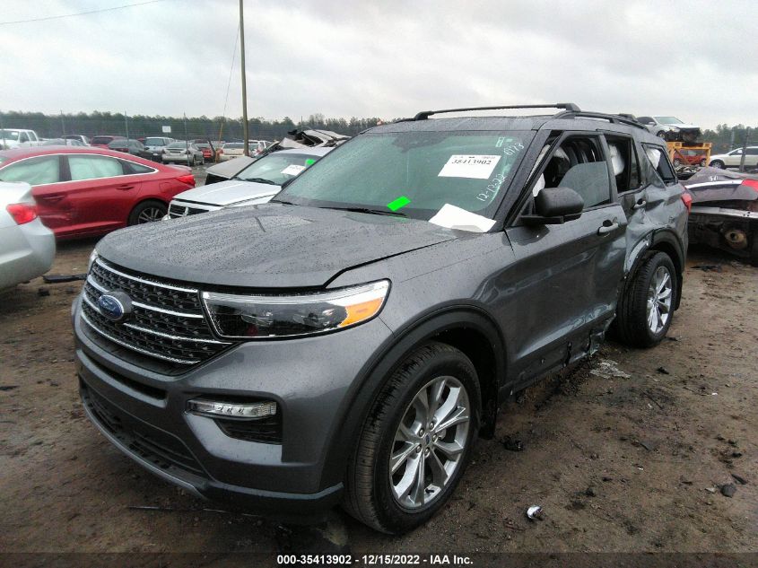 2022 FORD EXPLORER XLT VIN: 1FMSK7DH8NGA46973