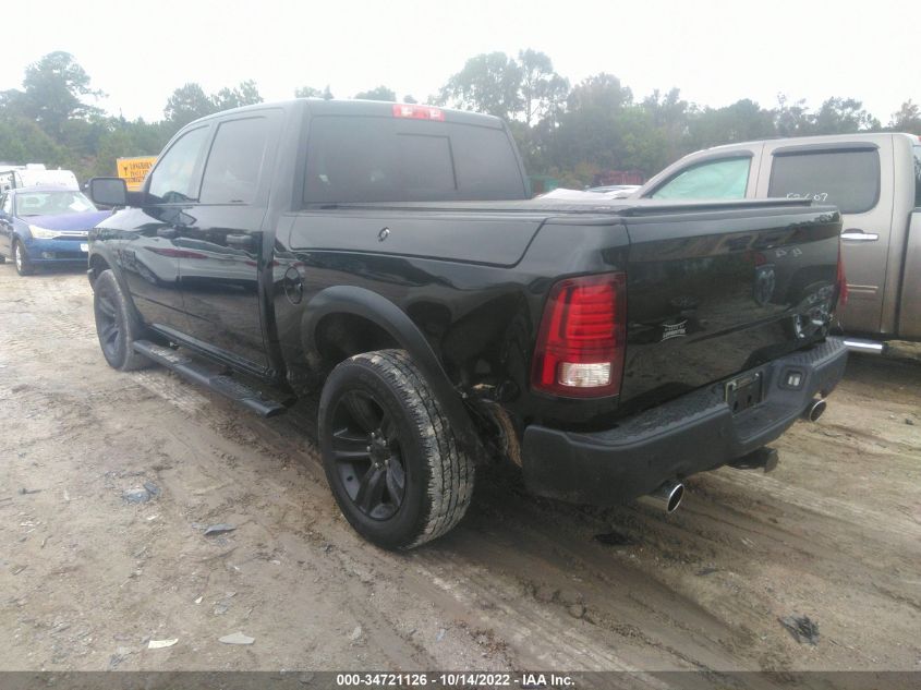 2021 RAM 1500 CLASSIC WARLOCK VIN: 1C6RR7LT6MS509801