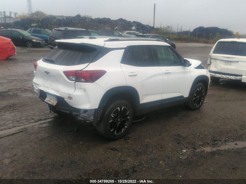 2022 CHEVROLET TRAILBLAZER LT VIN: KL79MPSL8NB056336