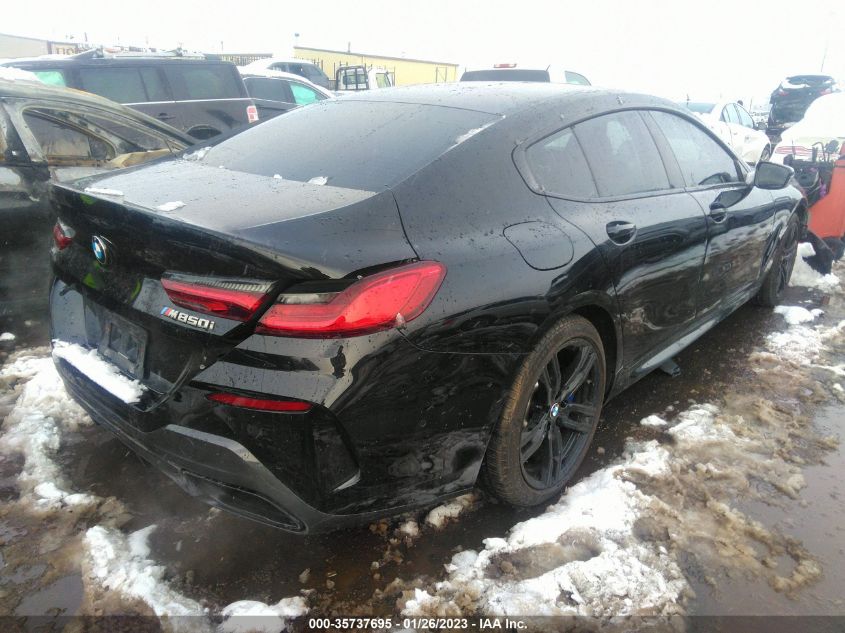 2022 BMW 8 SERIES M850I VIN: WBAGV8C03NCJ27810