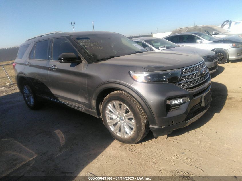 2021 FORD EXPLORER LIMITED VIN: 1FM5K7FW9MNA17050
